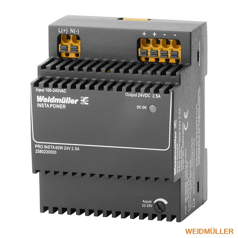 PRO INSTA 60W 24V 2,5A Weidmüller